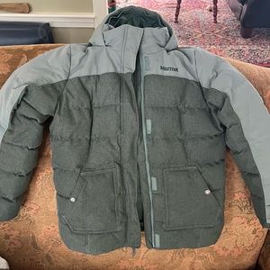 Marmot boys warm winter down coat jacket puffer